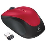 Logitech M235 brezžična optična rdeča miška | Shoptok.si