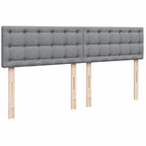  Krevet s oprugama i madracem svjetlosivi 200 x 200cm od tkanine | shoptok.hr