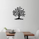 Wallity Zidna dekoracija Agaç 14, 60x60 cm, 1.5 mm, Crna | ePonuda.com