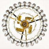  Brilagi - Luster na lancu ECLIPSE 5xE14/10W/230V prečnik 38 cm crna/zlatna | Eponuda.com