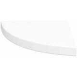  Plutajuće kutne police 2 kom Bijele 35x35x3,8 cm MDF | shoptok.hr