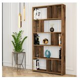 Hanah home Lima - Walnut, Black Marble WalnutBlack Bookshelf | Eponuda.com
