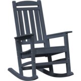 vidaXL vrtna gugalnica Mornarsko modra 70x92x108 cm HDPE | Shoptok.si