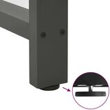 vidaXL noge kavne mizice antracit 2 kosa 80x(72-73) cm jeklo | Shoptok.si