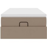  Okvir kreveta s madracem cappuccina 90x200cm umjetna koža | shoptok.hr