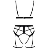 Cottelli dvodijelni set pojaseva za tijelo (crni) - L | shoptok.hr