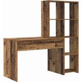  Stol s policom Staro drvo 138,5 x 55 x 143 cm Konstruirano drvo | Eponuda.ba