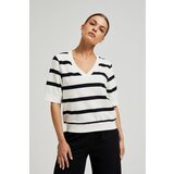 Marisse Women's Sweatshirt Z-Bl-4510 Black_Off White Cene