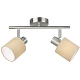 Rabalux natina,spot, E14 2X MAX25W,braon/hrom | Eponuda.com
