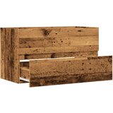 vidaXL Kupaonski viseći ormarić boja starog drva 80x38,5x45 cm drveni | shoptok.hr