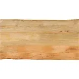vidaXL Mizna plošča 110x60x3,8 cm naravni robovi iz mangovega lesa