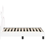  Posteljica za malčke z vzglavjem Bela 70 x 140 cm PU, (5000105589) | Shoptok.si
