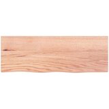  Polica svjetlosmeđa 80 x 30 x 4 cm od obrađene hrastovine | shoptok.hr