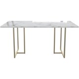 CosmoLiving by Cosmopolitan Jedilna miza v marmornem dekorju 90x160 cm Astor – | Shoptok.si
