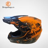 Prolinetech Cross/Enduro kaciga &amp;ndash; PLT/HE-ORANGE (L) Slike