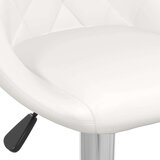  Barski stolčki 2 kosa belo umetno usnje, (20700471) | Shoptok.si