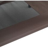 vidaXL Povišeni krevet za pse Smeđi Metal 76 x 62 x 70.5 cm Sklopiv | shoptok.hr