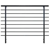 Metalna ograda Secura pro side antracit 1,5 m