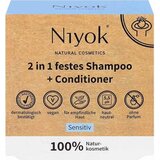 Niyok 2u1 čvrsti šampon+regenerator sensitive | shoptok.hr