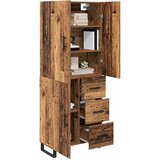  Highboard s ladicama 2 pcs Staro drvo 69,5 x 34 x 180 cm | shoptok.hr