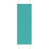 vidaXL Plisirana zavjesa petrolej zelena 40x150 cm Širina tkanine 39 4 cm Poliester - Benzinski zeleno 40 x 150 cm | shoptok.hr