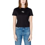 Calvin Klein Jeans Majice s kratkimi rokavi MONOLOGO BABY J20J223113 Črna Cene