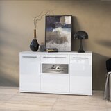 Jela KOMODA RADDA PIANO K150-3KS SA RASVJETOM - BI | shoptok.hr