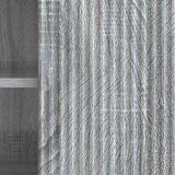 TV ormar 102 x 34,5 x 50 cm Siva sonoma Konstruirano drvo | shoptok.hr