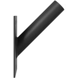 vidaXL Crna Čelik 105 x 75 mm Prijenosni Držač zastava Pravokutni | shoptok.hr