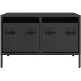 TV ormarić crni 68x50x43,5 cm hladno valjani čelik | shoptok.hr