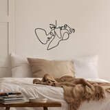 Wallity Zidna dekoracija za osjećaj, 70x52cm, crna | Eponuda.ba