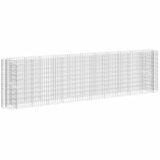Furnova Visoka greda gabion pocinkano železo 400x50x100 cm, (21920494) | Shoptok.si