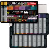 Stabilo Creative Tips ARTY URBAN, kovinsko ohišje iz 50-ih, (21655509) | Shoptok.si