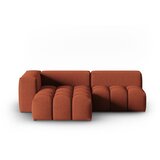 Cosmopolitan Design Kotna sedežna garnitura v barvi terakote (levi kot/z ležalnikom) Verona – | Shoptok.si