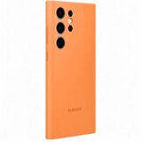 Samsung original silikonski ovitek EF-PS918TOE za Galaxy S23 Ultra 5G - oranžen | Shoptok.si