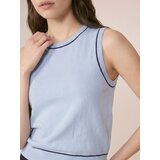 Sinsay Bluza u stilu pulovera bez rukava s dodatkom vune i modala | shoptok.hr