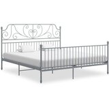  Okvir za krevet sivi metalni 180 x 200 cm Cijene