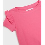 Sinsay Pamučne majice s dekorativnim volanima 2 pack | shoptok.hr