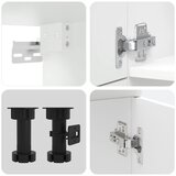  Set kuhinjskih elementa od 7 dijelova "Kalmar" izrađeno drvo | shoptok.hr