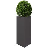  Vrtne sadilice 2 kom crna trokutasta 40x34,5x75 cm čelične | Eponuda.com