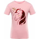 NAX Children's T-shirt LORETO candy pink
