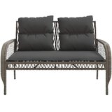  4-dijelni set vrtnih sofa od poliratana s jastucima sivi | shoptok.hr