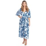 Isla Bonita By Sigris Dolge obleke Dolga Midi Obleka Modra cene