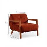 Atelier Del Sofa fotelja sa visokim naslonom drop berger white | ePonuda.com