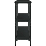  Konzolni stol crni 200 x 29 x 75 cm od konstruiranog drva | shoptok.hr