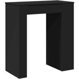 vidaXL Barski stol s držačima crni 95x47x103,5 cm konstruirano drvo | shoptok.hr