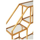 Premier Housewares Metalna polica s više razina u prirodnoj boji 92 cm Zariah – | shoptok.hr