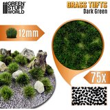 Green Stuff World Static Grass Tufts 12mm Dark Green | Buseni trave 12mm tamno zeleni | Eponuda.com