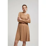 Moodo Dress with long sleeves and flared bottom
