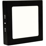 Mitea Lighting nadgradni kvadratni led panel 12W M12NK-BK | Eponuda.com